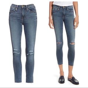 ~FRAME Denim Le High Skinny Jeans in Waterhaven~